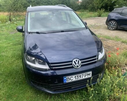 Синий Фольксваген Шаран, объемом двигателя 2 л и пробегом 300 тыс. км за 11000 $, фото 1 на Automoto.ua