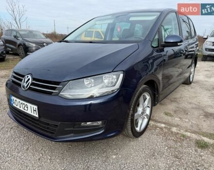 Синий Фольксваген Шаран, объемом двигателя 1.97 л и пробегом 284 тыс. км за 12800 $, фото 1 на Automoto.ua
