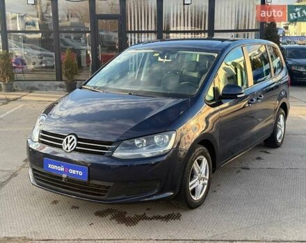 Синий Фольксваген Шаран, объемом двигателя 1.39 л и пробегом 137 тыс. км за 13900 $, фото 1 на Automoto.ua