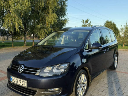 Фольксваген Шаран 2015 у Львові на Automoto.ua Синій Фольксваген Шаран, об'ємом двигуна 1.97 л та пробігом 185 тис. км за 23000 $, фото 1 на Automoto.ua