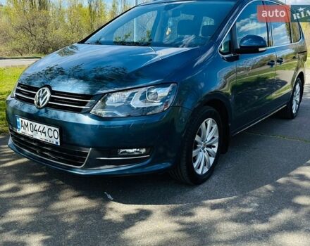 Синий Фольксваген Шаран, объемом двигателя 1.97 л и пробегом 295 тыс. км за 17500 $, фото 1 на Automoto.ua