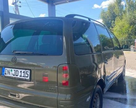 Фольксваген Шаран 2001 в Житомире на Automoto.ua Зеленый Фольксваген Шаран, объемом двигателя 1.9 л и пробегом 430 тыс. км за 2300 $, фото 6 на Automoto.ua