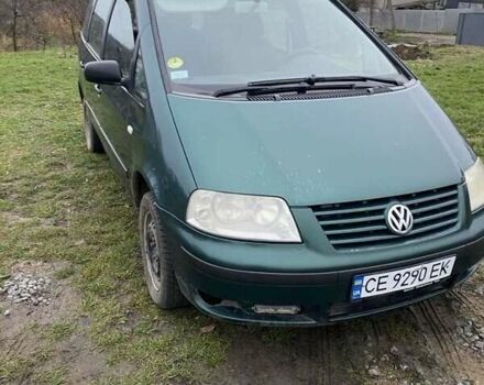 Зеленый Фольксваген Шаран, объемом двигателя 1.9 л и пробегом 35 тыс. км за 3600 $, фото 3 на Automoto.ua