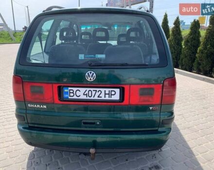 Зелений Фольксваген Шаран, об'ємом двигуна 1.9 л та пробігом 320 тис. км за 3000 $, фото 12 на Automoto.ua