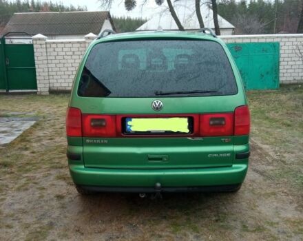Зеленый Фольксваген Шаран, объемом двигателя 1.9 л и пробегом 300 тыс. км за 2200 $, фото 3 на Automoto.ua
