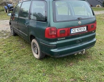 Зеленый Фольксваген Шаран, объемом двигателя 1.9 л и пробегом 35 тыс. км за 3600 $, фото 1 на Automoto.ua