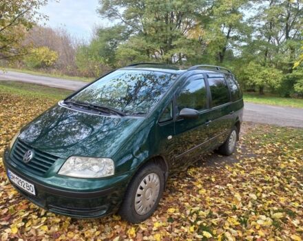 Фольксваген Шаран 2002 в Глухове на Automoto.ua Зеленый Фольксваген Шаран, объемом двигателя 1.9 л и пробегом 347 тыс. км за 6000 $, фото 1 на Automoto.ua
