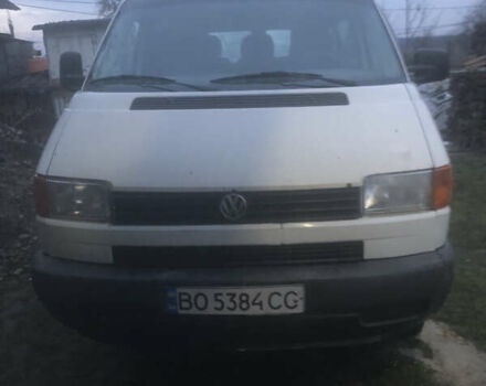 Білий Фольксваген T4 (Transporter) пасс., об'ємом двигуна 1.9 л та пробігом 340 тис. км за 4800 $, фото 1 на Automoto.ua