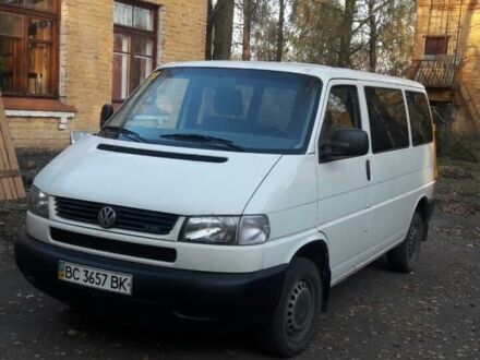 Білий Фольксваген T4 (Transporter) пасс., об'ємом двигуна 2.5 л та пробігом 276 тис. км за 6980 $, фото 1 на Automoto.ua