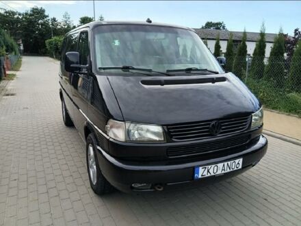 Чорний Фольксваген T4 (Transporter) пасс., об'ємом двигуна 2.5 л та пробігом 286 тис. км за 1500 $, фото 1 на Automoto.ua