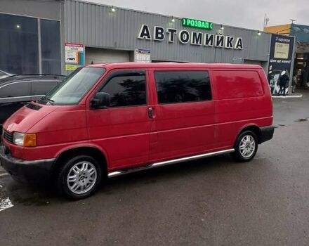 Червоний Фольксваген T4 (Transporter) пасс., об'ємом двигуна 1.9 л та пробігом 365 тис. км за 6000 $, фото 6 на Automoto.ua