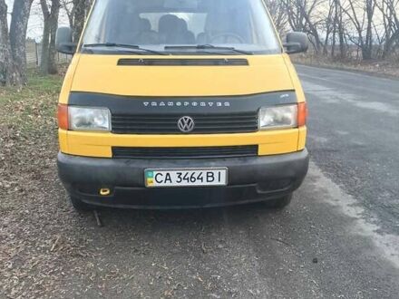 Жовтий Фольксваген T4 (Transporter) пасс., об'ємом двигуна 1.9 л та пробігом 347 тис. км за 5500 $, фото 1 на Automoto.ua