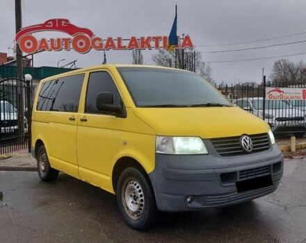 Желтый Фольксваген Т4 (Транспортер) пасс., объемом двигателя 1.9 л и пробегом 382 тыс. км за 7500 $, фото 1 на Automoto.ua