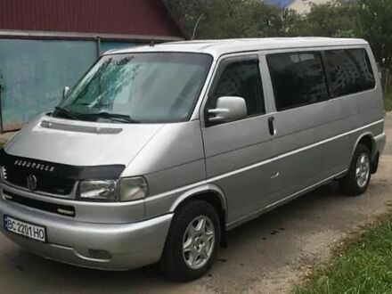 Сірий Фольксваген T4 (Transporter) пасс., об'ємом двигуна 2.5 л та пробігом 99 тис. км за 2000 $, фото 1 на Automoto.ua