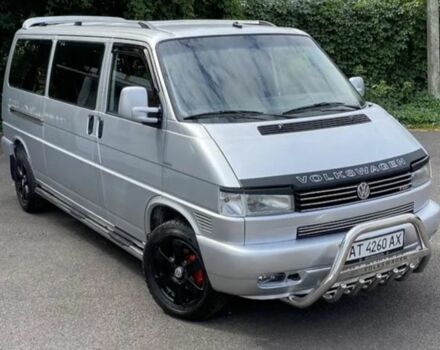 Сірий Фольксваген T4 (Transporter) пасс., об'ємом двигуна 2.5 л та пробігом 96 тис. км за 2200 $, фото 1 на Automoto.ua