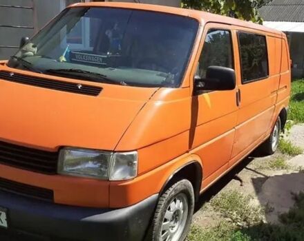Помаранчевий Фольксваген T4 (Transporter) пасс., об'ємом двигуна 2.4 л та пробігом 370 тис. км за 3300 $, фото 1 на Automoto.ua