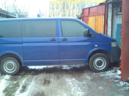Фольксваген Т5 2008 у Києві на Automoto.ua Синій Фольксваген Т5, об'ємом двигуна 1.9 л та пробігом 41 тис. км за 24500 $, фото 1 на Automoto.ua