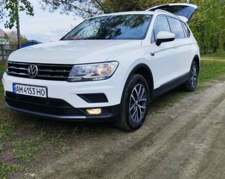 Белый Фольксваген Tiguan Allspace, объемом двигателя 2 л и пробегом 217 тыс. км за 27570 $, фото 10 на Automoto.ua