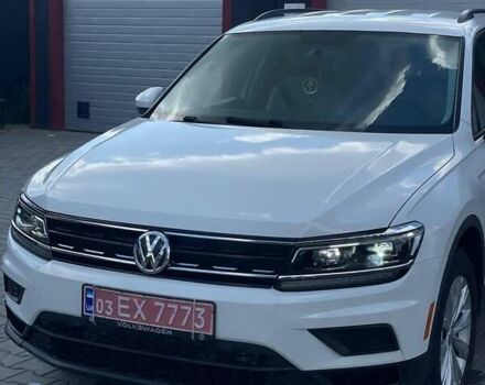 Белый Фольксваген Tiguan Allspace, объемом двигателя 1.98 л и пробегом 197 тыс. км за 16000 $, фото 1 на Automoto.ua