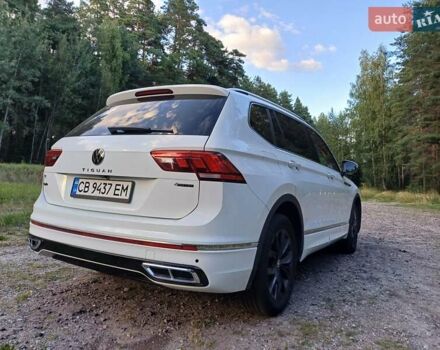 Білий Фольксваген Tiguan Allspace, об'ємом двигуна 2 л та пробігом 20 тис. км за 32000 $, фото 11 на Automoto.ua