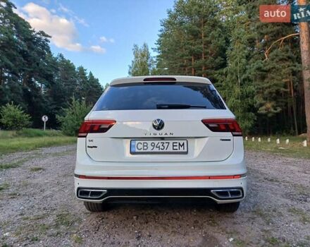 Білий Фольксваген Tiguan Allspace, об'ємом двигуна 2 л та пробігом 20 тис. км за 32000 $, фото 12 на Automoto.ua