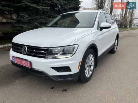 Білий Фольксваген Tiguan Allspace, об'ємом двигуна 1.98 л та пробігом 190 тис. км за 17500 $, фото 1 на Automoto.ua
