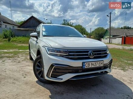 Фольксваген Tiguan Allspace 2021 у Коропе на Automoto.ua Білий Фольксваген Tiguan Allspace, об'ємом двигуна 2 л та пробігом 20 тис. км за 32000 $, фото 1 на Automoto.ua