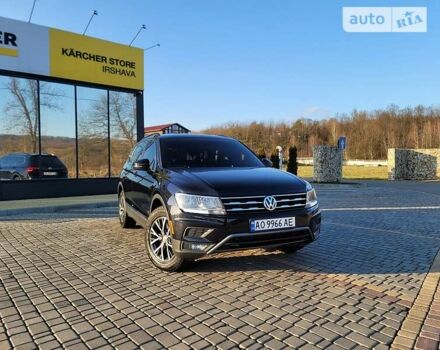 Чорний Фольксваген Tiguan Allspace, об'ємом двигуна 2 л та пробігом 126 тис. км за 21300 $, фото 21 на Automoto.ua