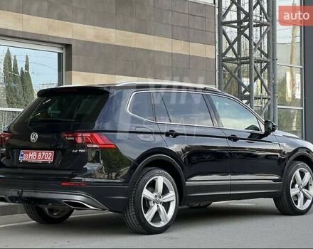 Черный Фольксваген Tiguan Allspace, объемом двигателя 1.97 л и пробегом 226 тыс. км за 22900 $, фото 2 на Automoto.ua