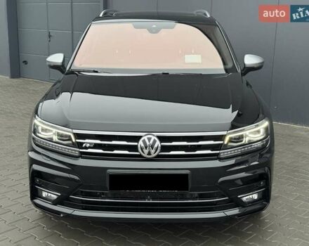 Черный Фольксваген Tiguan Allspace, объемом двигателя 1.97 л и пробегом 168 тыс. км за 33500 $, фото 13 на Automoto.ua