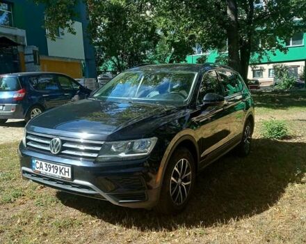Черный Фольксваген Tiguan Allspace, объемом двигателя 2 л и пробегом 194 тыс. км за 20000 $, фото 7 на Automoto.ua