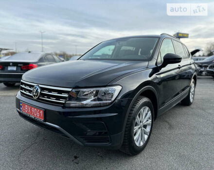 Черный Фольксваген Tiguan Allspace, объемом двигателя 2 л и пробегом 69 тыс. км за 16950 $, фото 1 на Automoto.ua