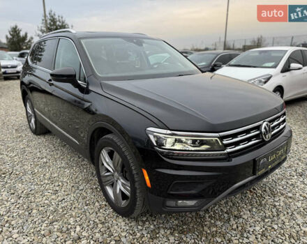 Чорний Фольксваген Tiguan Allspace, об'ємом двигуна 1.98 л та пробігом 170 тис. км за 21200 $, фото 1 на Automoto.ua