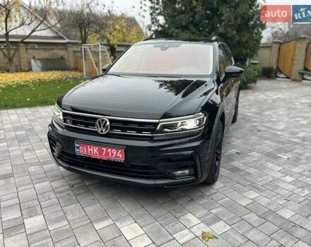 Черный Фольксваген Tiguan Allspace, объемом двигателя 2 л и пробегом 196 тыс. км за 30500 $, фото 5 на Automoto.ua