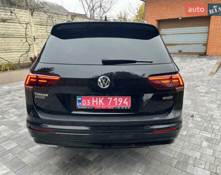 Черный Фольксваген Tiguan Allspace, объемом двигателя 2 л и пробегом 196 тыс. км за 30500 $, фото 14 на Automoto.ua