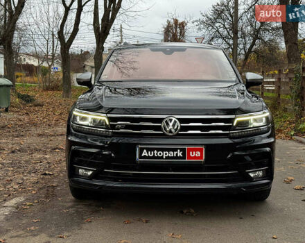 Черный Фольксваген Tiguan Allspace, объемом двигателя 2 л и пробегом 180 тыс. км за 30540 $, фото 1 на Automoto.ua