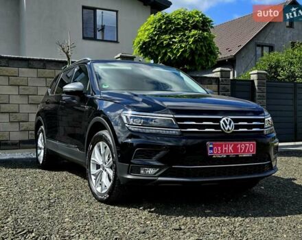 Черный Фольксваген Tiguan Allspace, объемом двигателя 1.98 л и пробегом 202 тыс. км за 27900 $, фото 16 на Automoto.ua