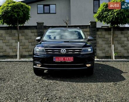 Черный Фольксваген Tiguan Allspace, объемом двигателя 1.98 л и пробегом 202 тыс. км за 27900 $, фото 18 на Automoto.ua
