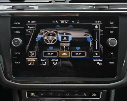 Черный Фольксваген Tiguan Allspace, объемом двигателя 1.98 л и пробегом 202 тыс. км за 27900 $, фото 27 на Automoto.ua