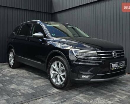 Черный Фольксваген Tiguan Allspace, объемом двигателя 1.98 л и пробегом 202 тыс. км за 27900 $, фото 1 на Automoto.ua