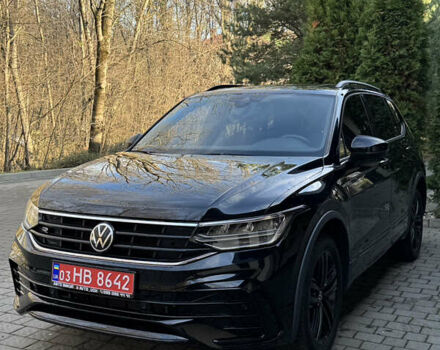 Черный Фольксваген Tiguan Allspace, объемом двигателя 2 л и пробегом 169 тыс. км за 25500 $, фото 4 на Automoto.ua