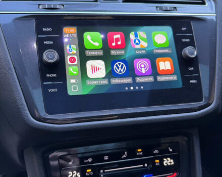 Черный Фольксваген Tiguan Allspace, объемом двигателя 2 л и пробегом 169 тыс. км за 25500 $, фото 22 на Automoto.ua