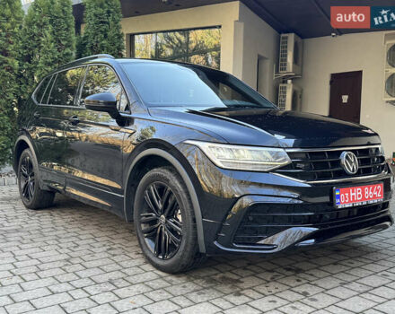 Черный Фольксваген Tiguan Allspace, объемом двигателя 2 л и пробегом 169 тыс. км за 25500 $, фото 1 на Automoto.ua