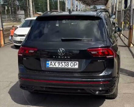Черный Фольксваген Tiguan Allspace, объемом двигателя 1.98 л и пробегом 52 тыс. км за 32000 $, фото 2 на Automoto.ua