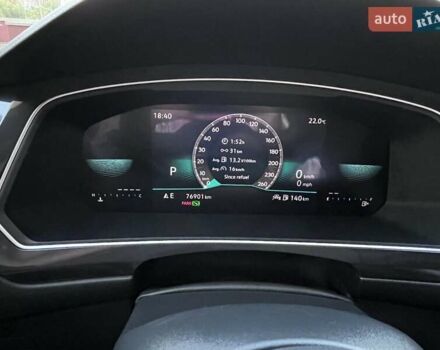 Черный Фольксваген Tiguan Allspace, объемом двигателя 1.98 л и пробегом 76 тыс. км за 30000 $, фото 11 на Automoto.ua