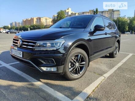 Черный Фольксваген Tiguan Allspace, объемом двигателя 2 л и пробегом 108 тыс. км за 20800 $, фото 1 на Automoto.ua