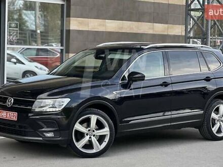 Черный Фольксваген Tiguan Allspace, объемом двигателя 1.97 л и пробегом 226 тыс. км за 22900 $, фото 1 на Automoto.ua