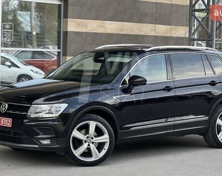 Черный Фольксваген Tiguan Allspace, объемом двигателя 1.97 л и пробегом 226 тыс. км за 22900 $, фото 1 на Automoto.ua