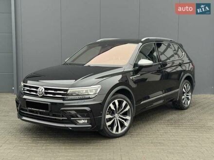 Черный Фольксваген Tiguan Allspace, объемом двигателя 1.97 л и пробегом 168 тыс. км за 33500 $, фото 1 на Automoto.ua