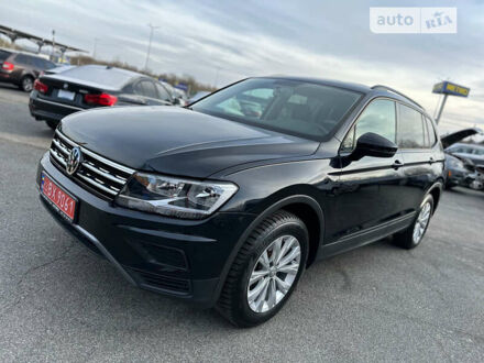 Черный Фольксваген Tiguan Allspace, объемом двигателя 2 л и пробегом 69 тыс. км за 16950 $, фото 1 на Automoto.ua